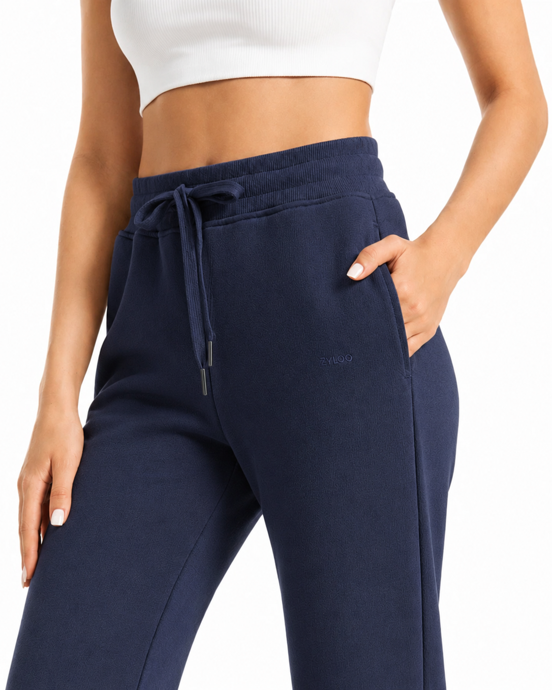 Tall Women's Relaxed Straight Leg Sweatpants with Pockets