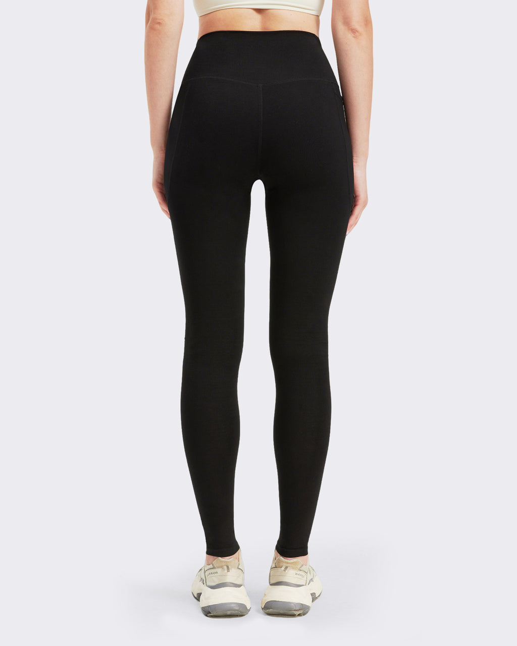 Tall Women's Cotton Leggings with Side Pockets