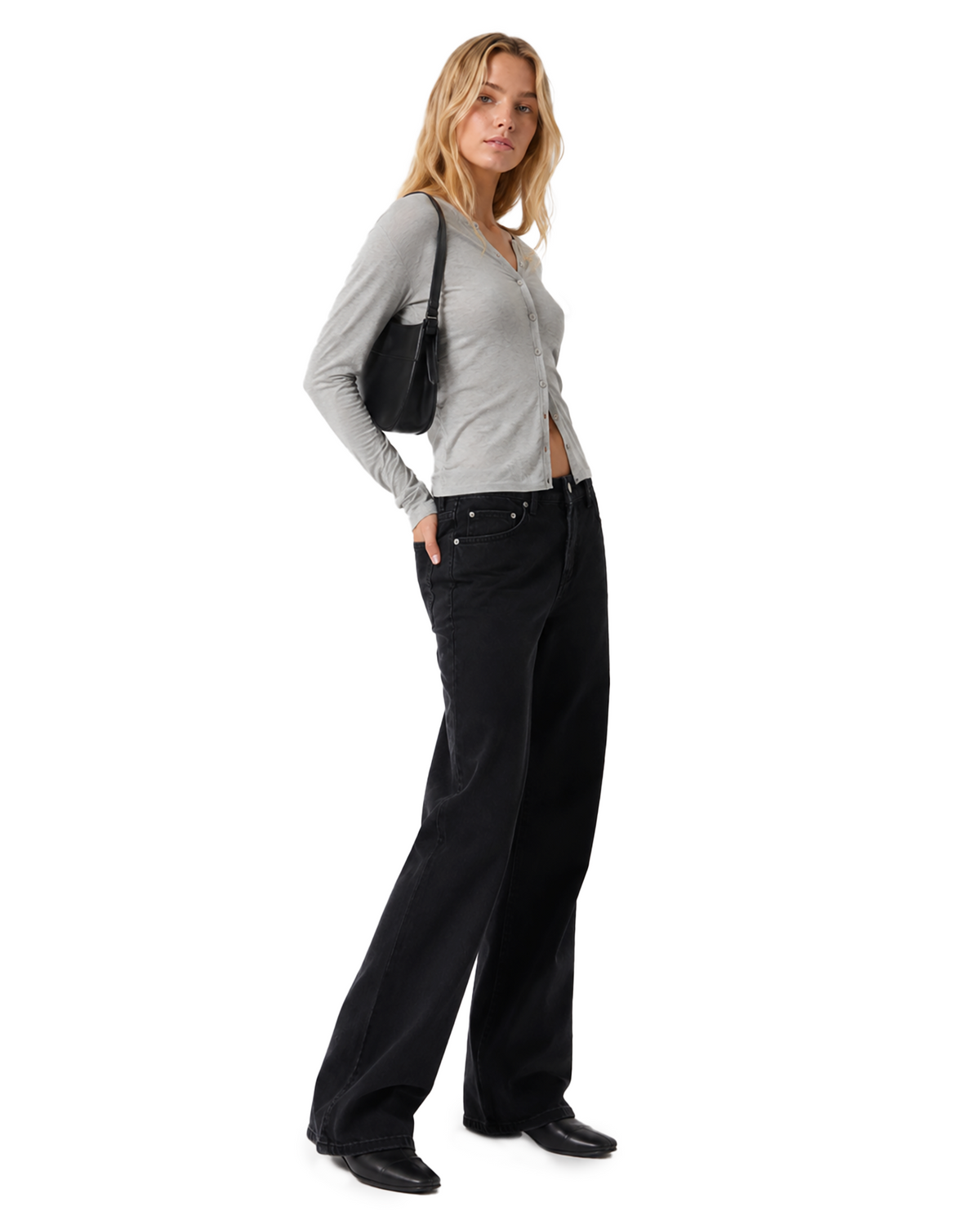 Tall Women's Baggy Wide Leg Jeans 32/34 Inseam