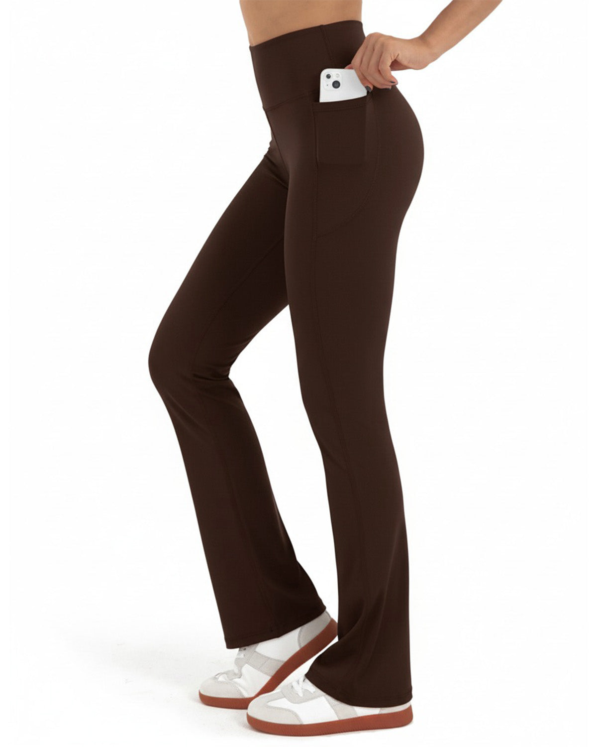 Tall Women's Flare Leggings with Pockets