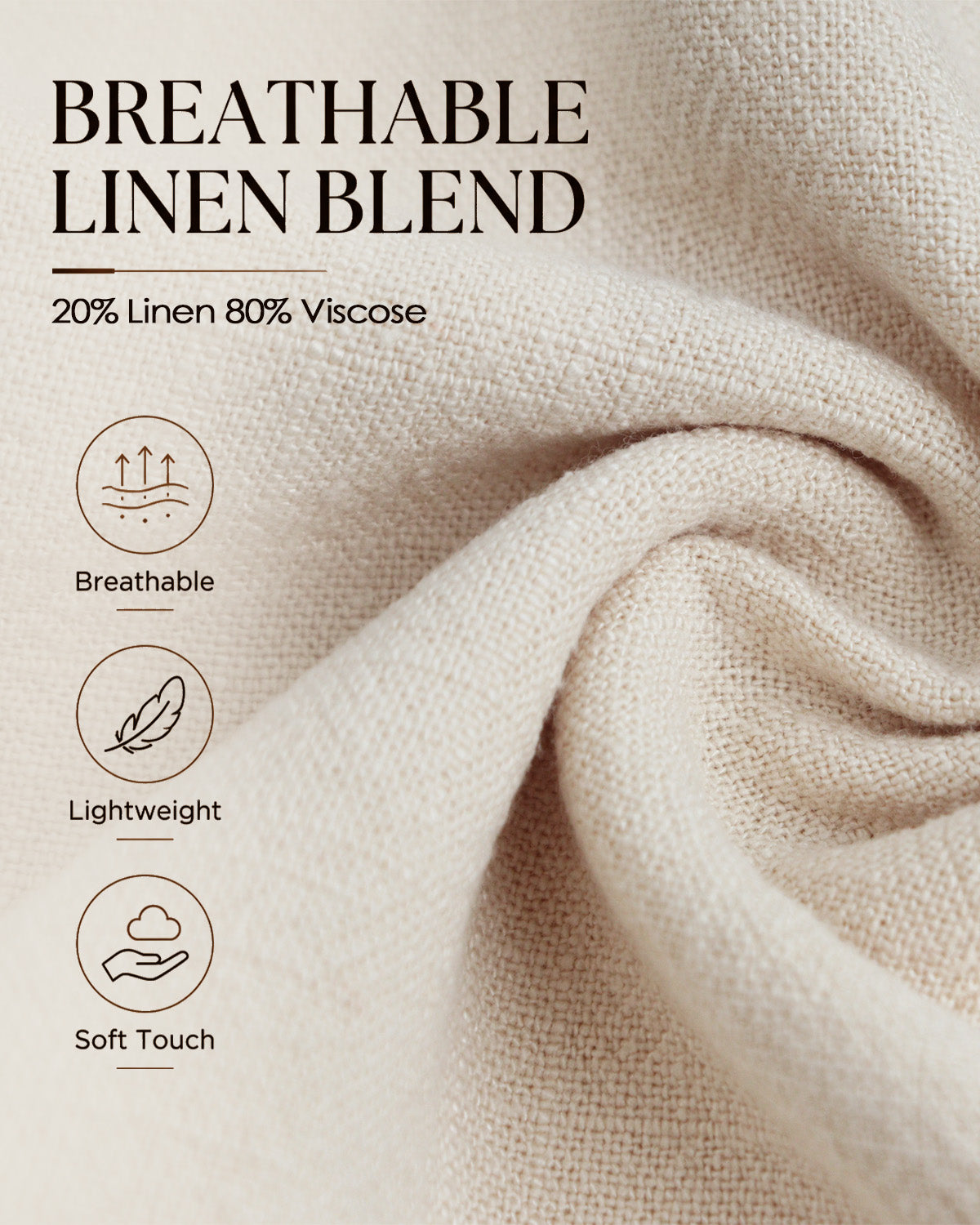 Women’s Tall Linen Wide Leg Pants with Pockets