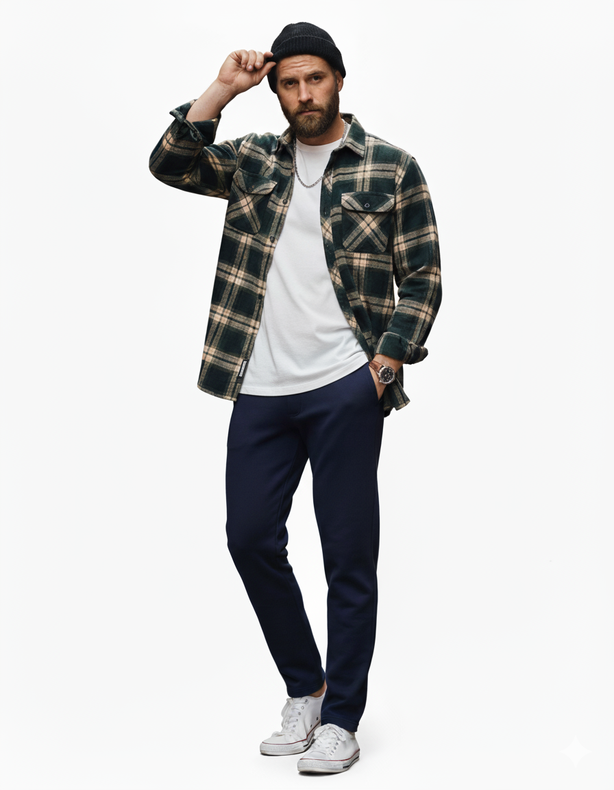 Tall Men's Sweatpants 34"/36" Inseam Straight Leg with Pockets
