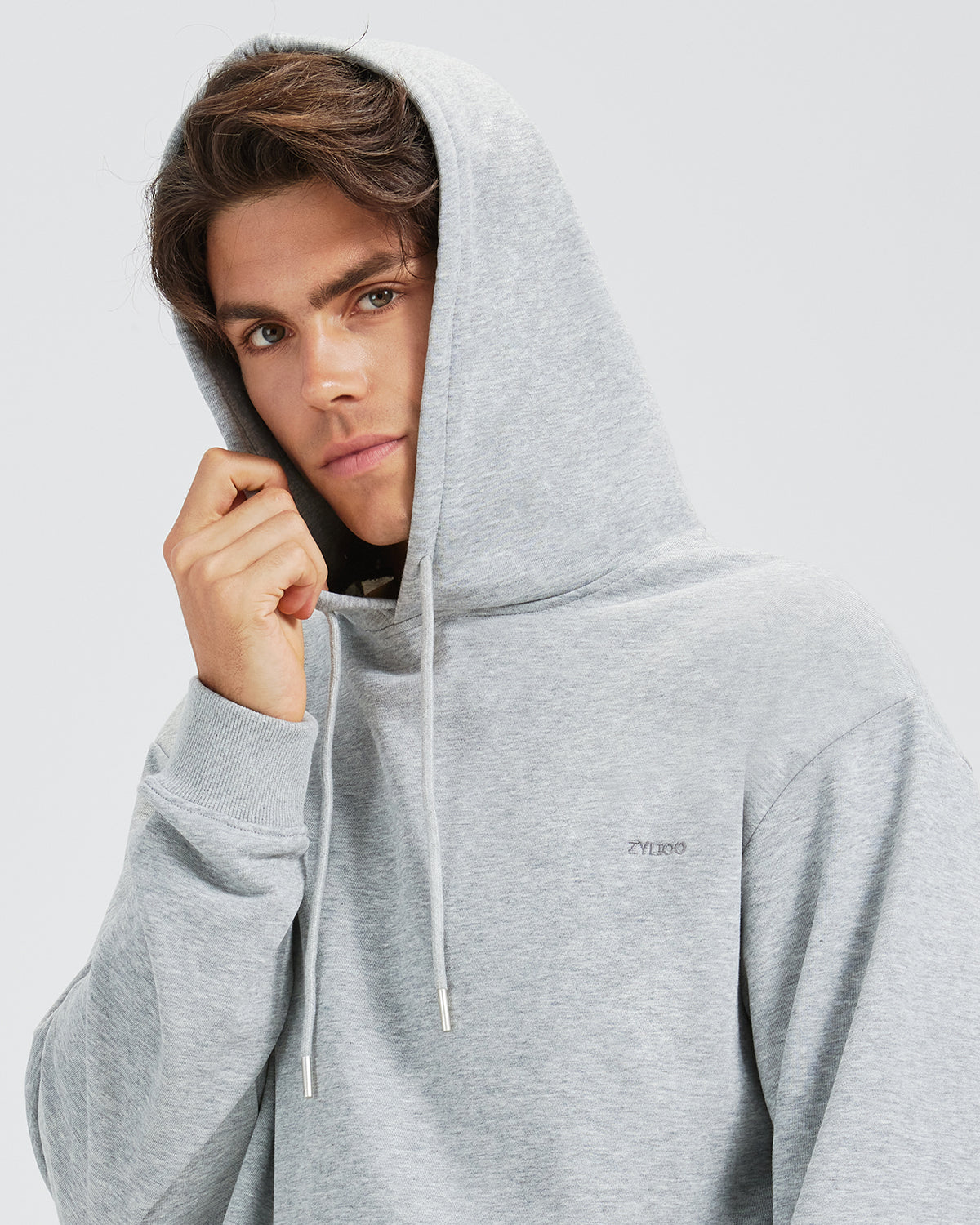 Tall Men's Hoodie Long Fit Pullover Sweatshirt