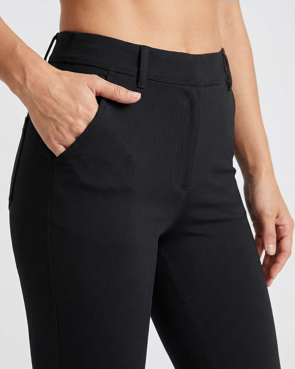 Tall Women's Slim Straight Dress Pants