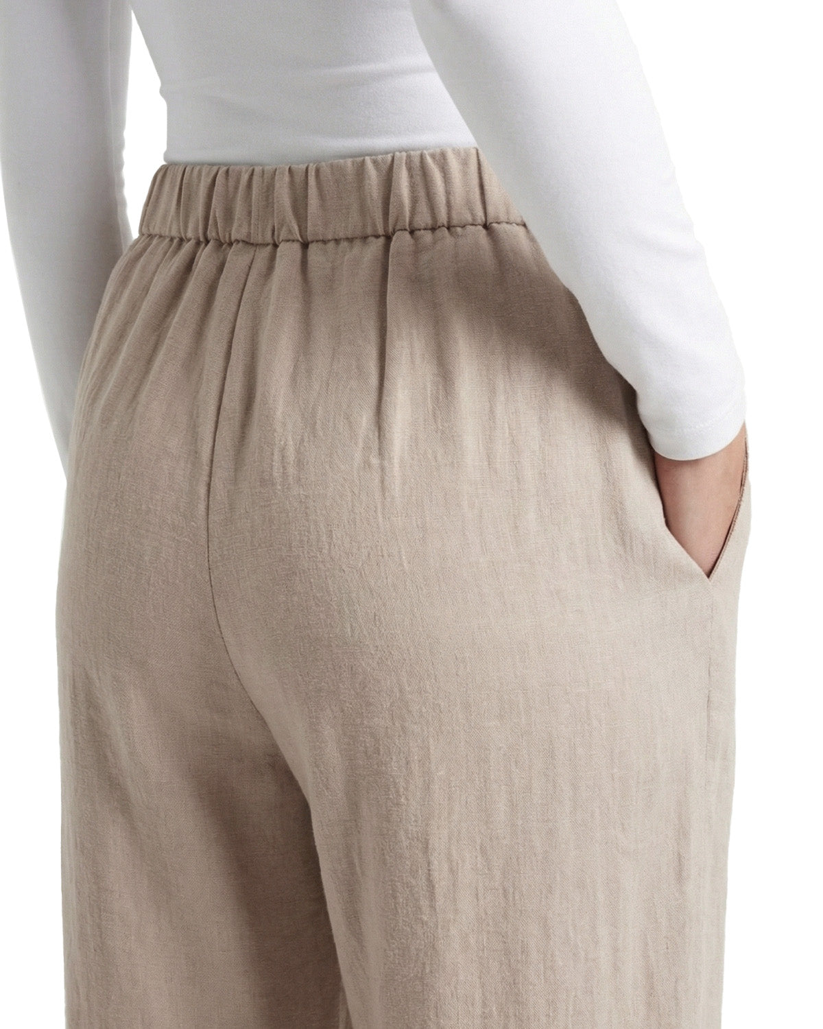 Tall Women's Pleated Wide Leg Dress Pants