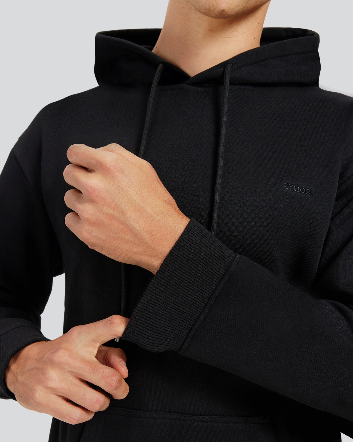 Tall Men's Hoodie Long Fit Pullover Sweatshirt