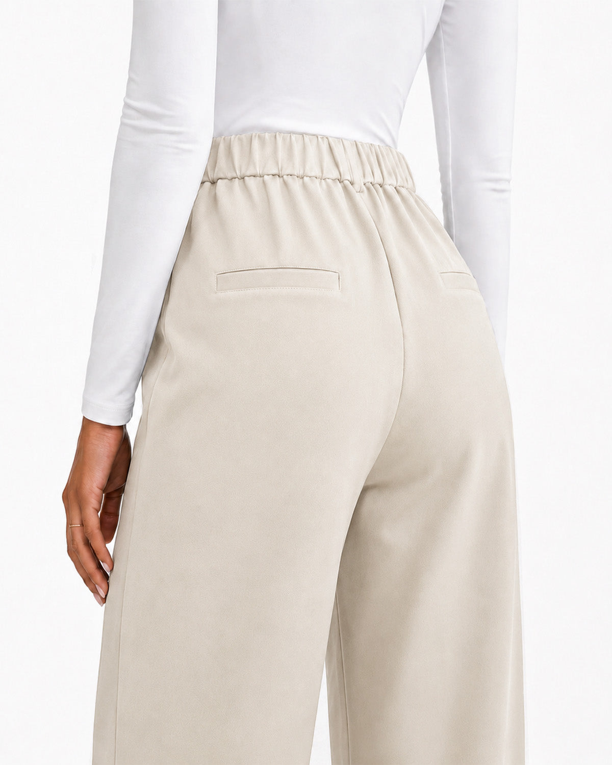 Zylioo Tall Women’s Wide Leg Dress Pants with Pockets