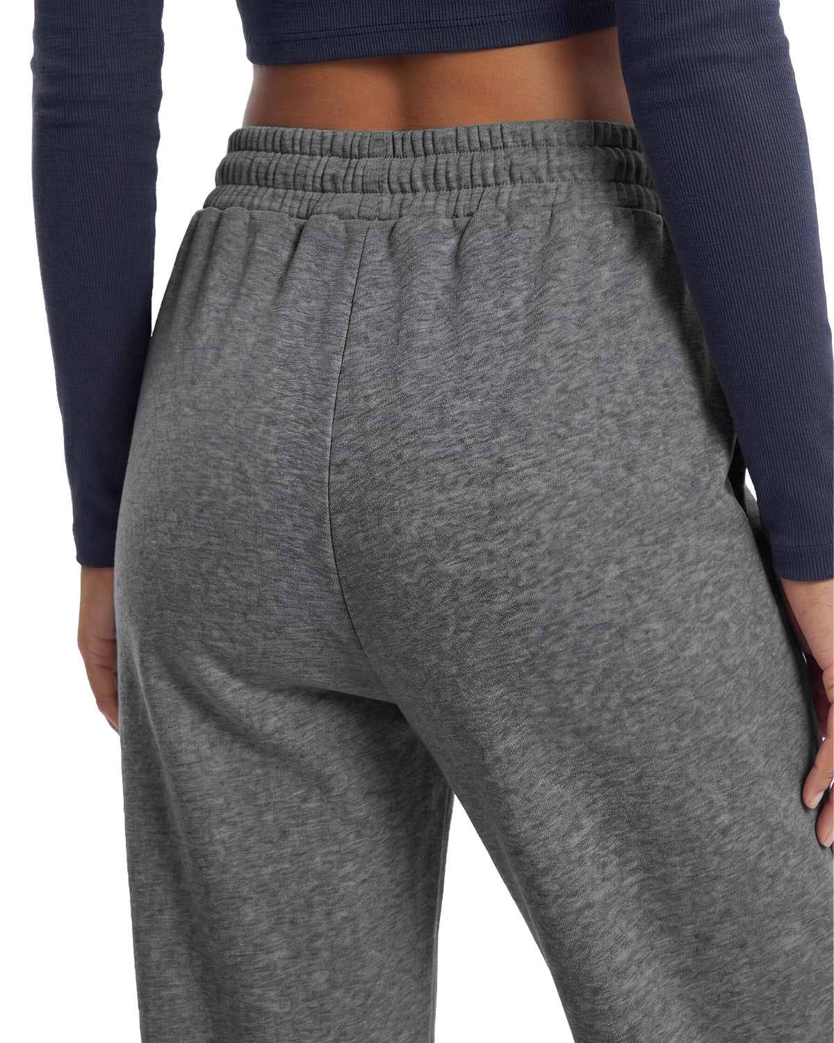 Tall Women's Wide Leg Sweatpants with Front Seam