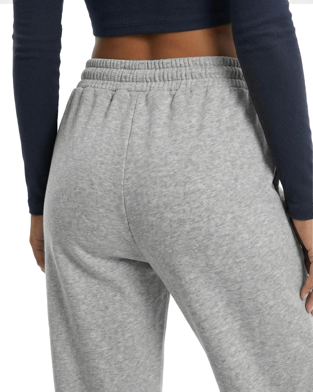 Tall Women's Wide Leg Sweatpants with Front Seam