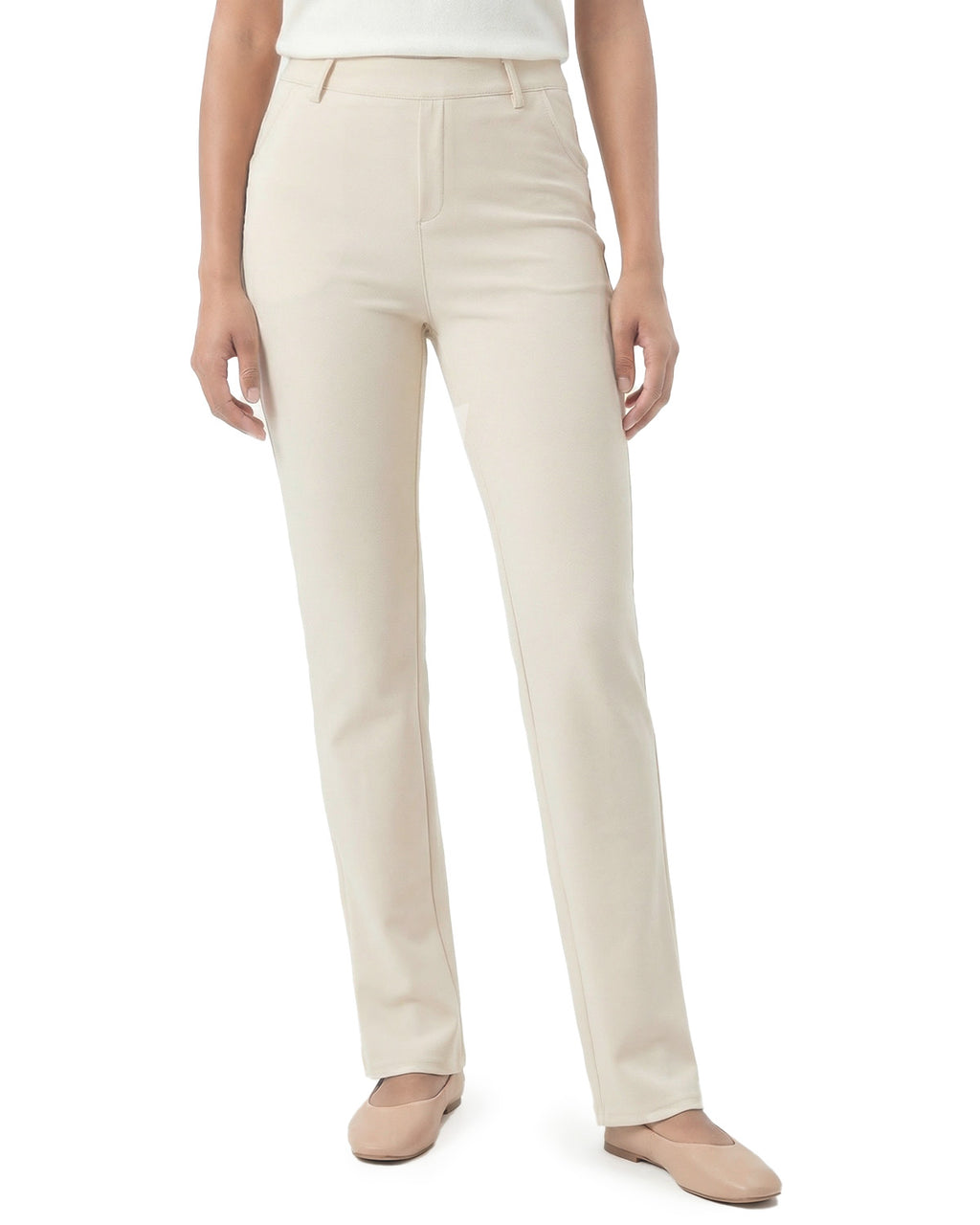 Tall Women's Slim Straight Dress Pants