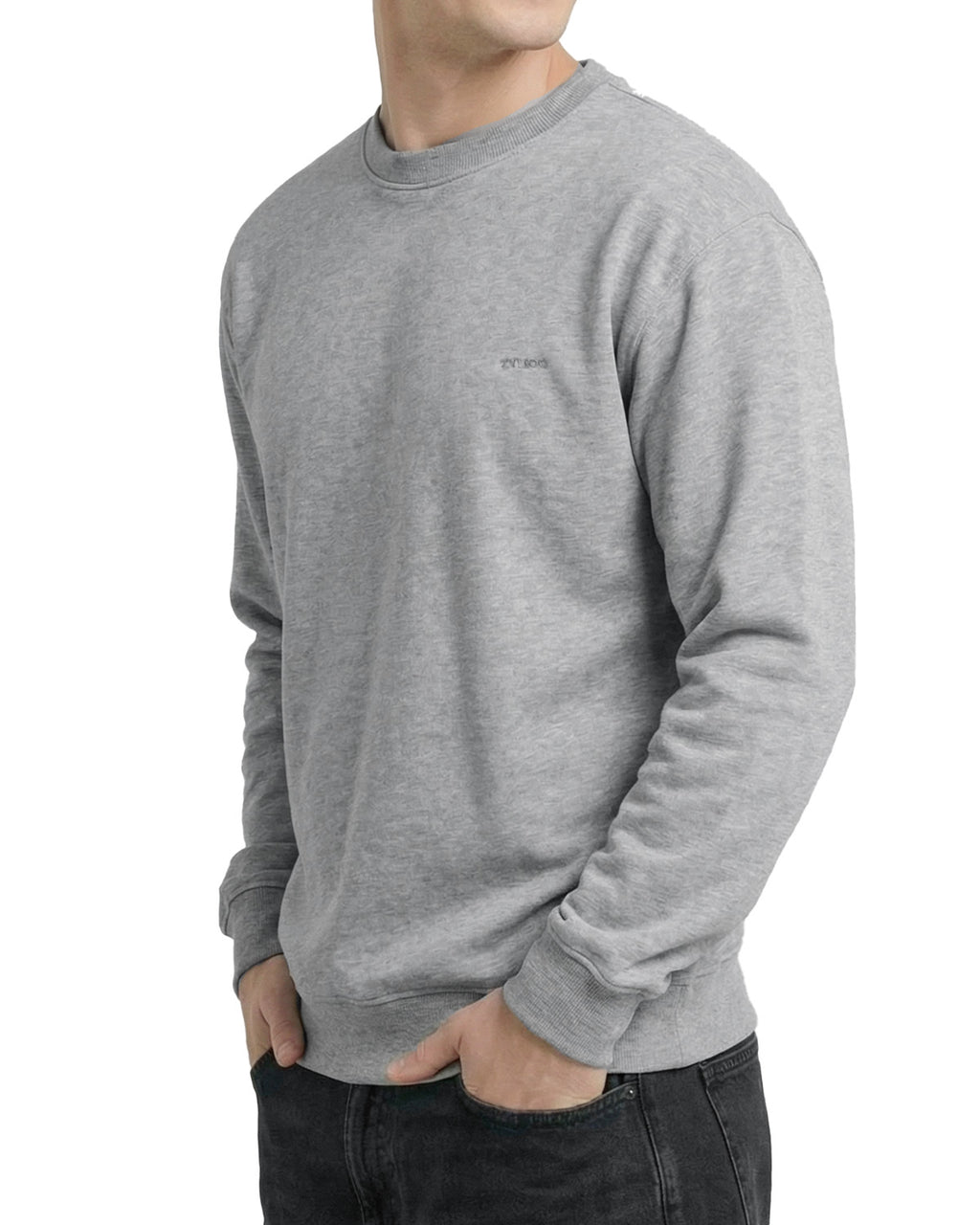 Tall Men's Crewneck Pullover Sweatshirt Long Fit