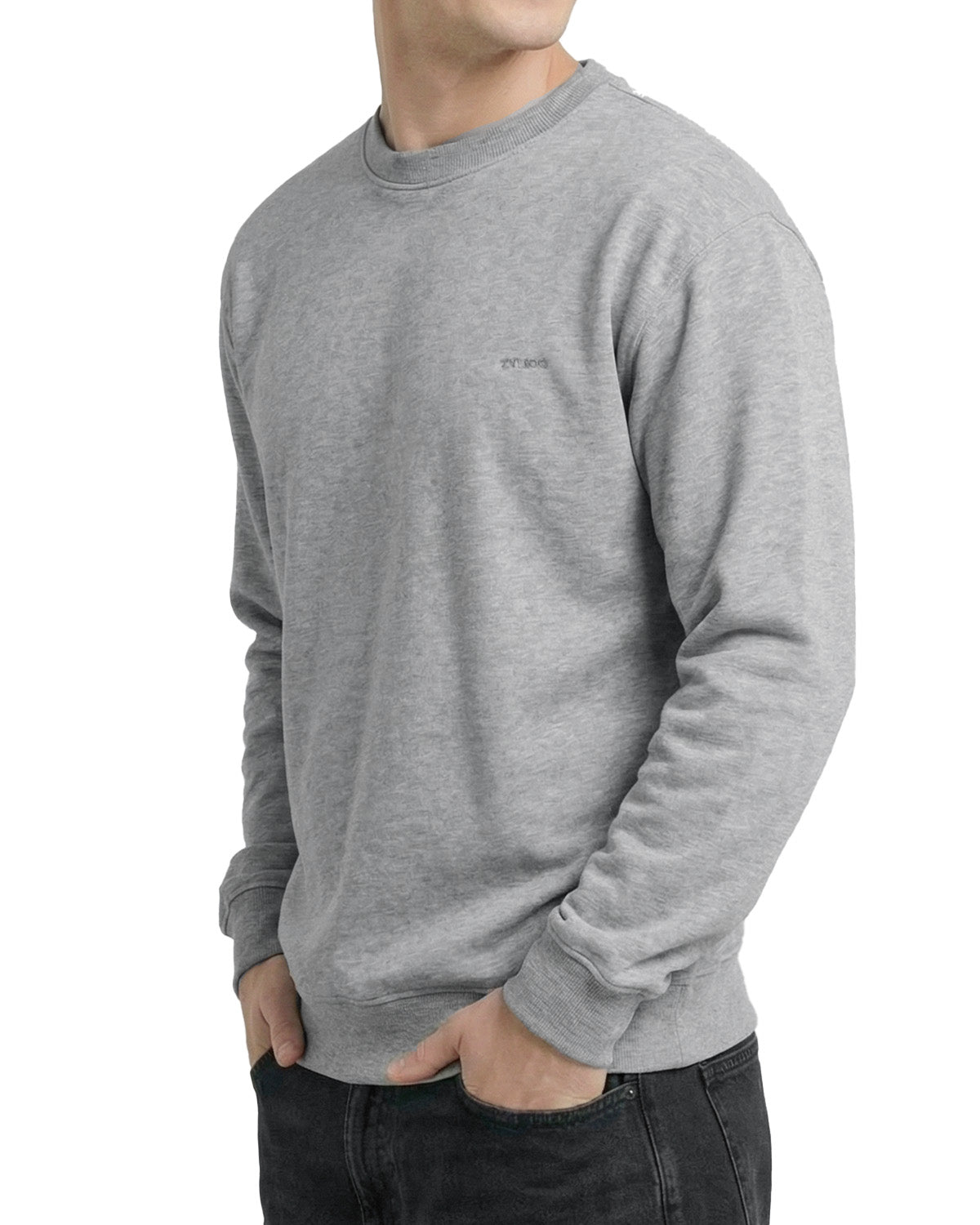 Tall Men's Crewneck Pullover Sweatshirt Long Fit
