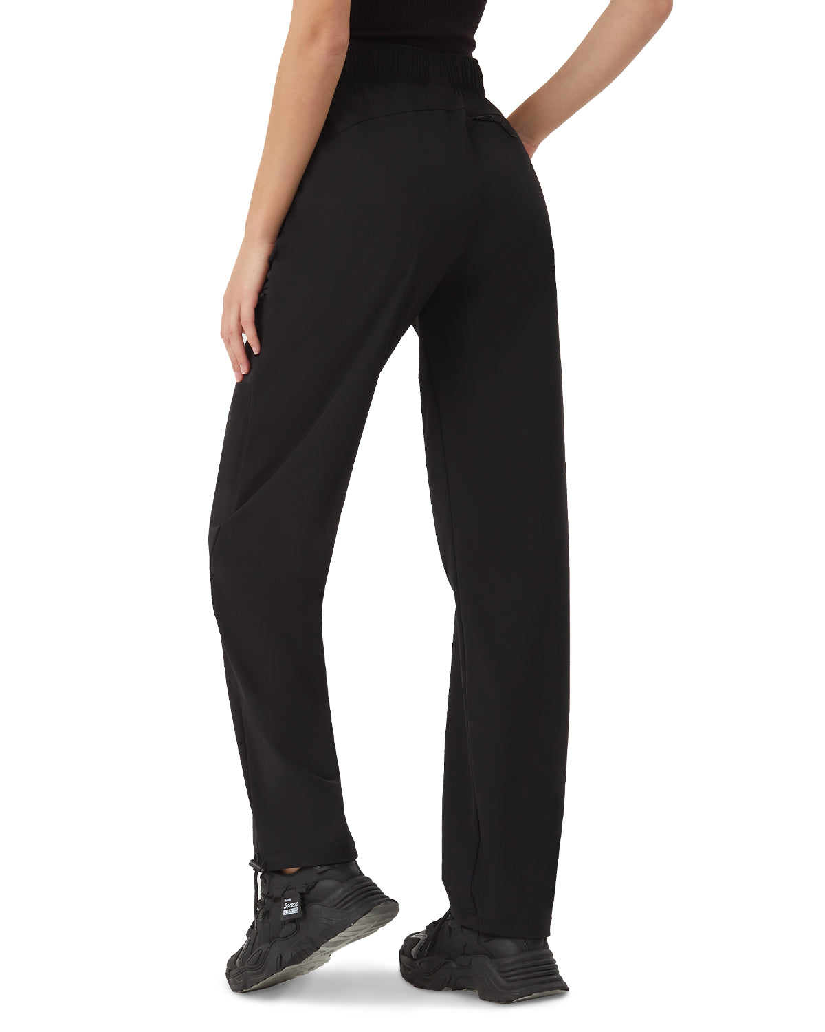 Tall Women's Quick Dry Hiking Pants with Zipper Pockets