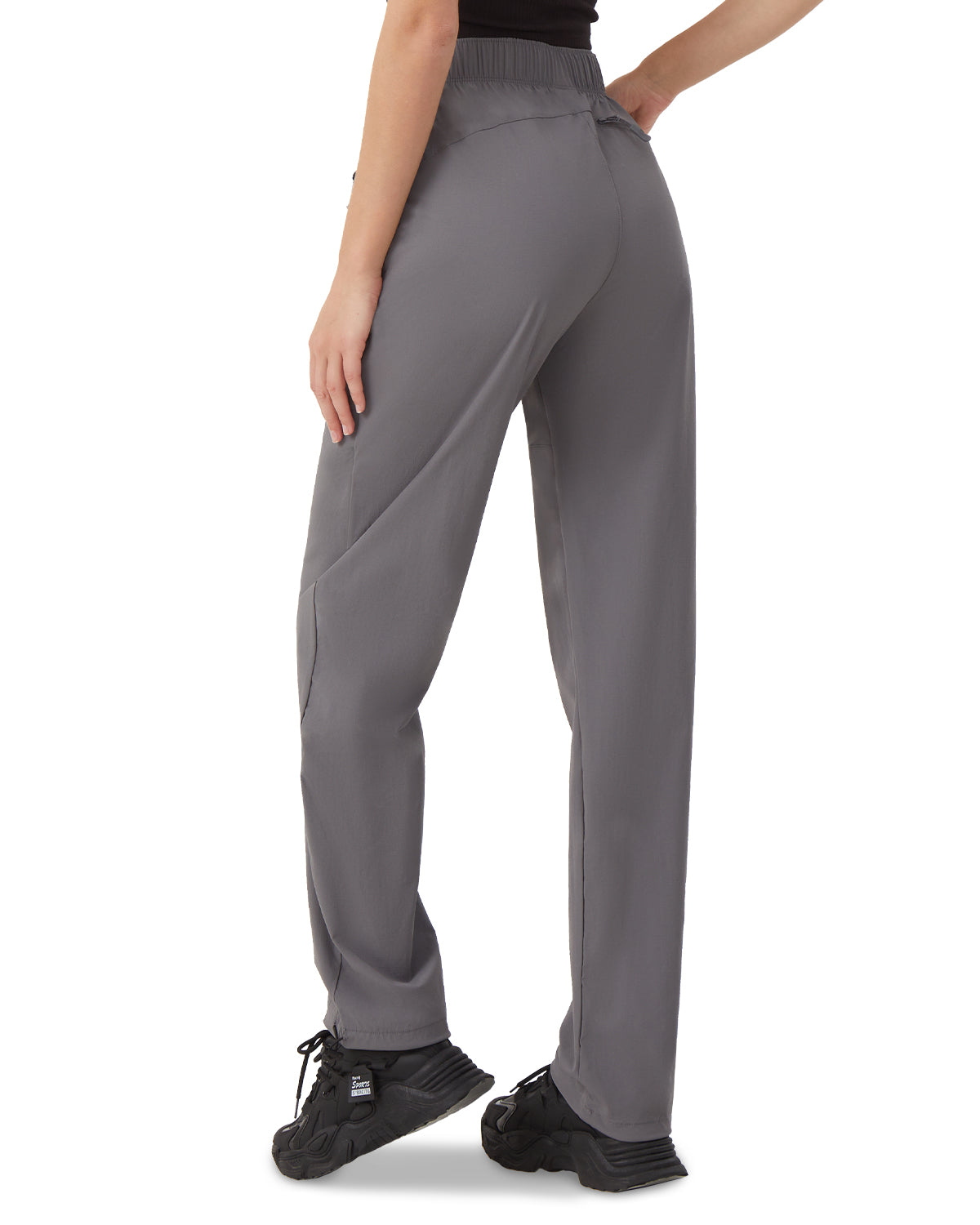 Tall Women's Quick Dry Hiking Pants with Zipper Pockets