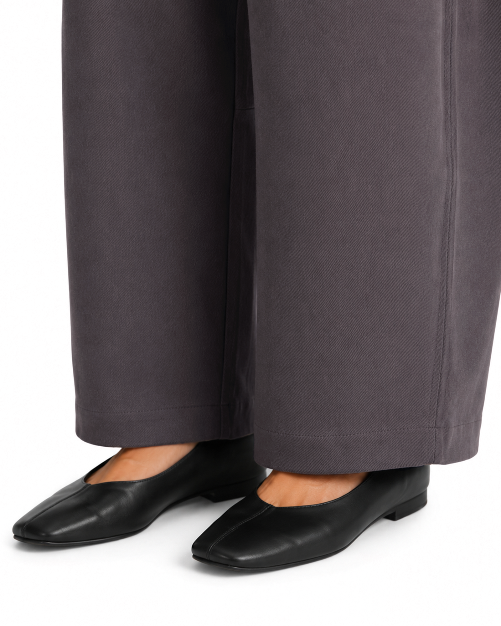 Tall Women's Cotton Stretch Barrel Leg Pants
