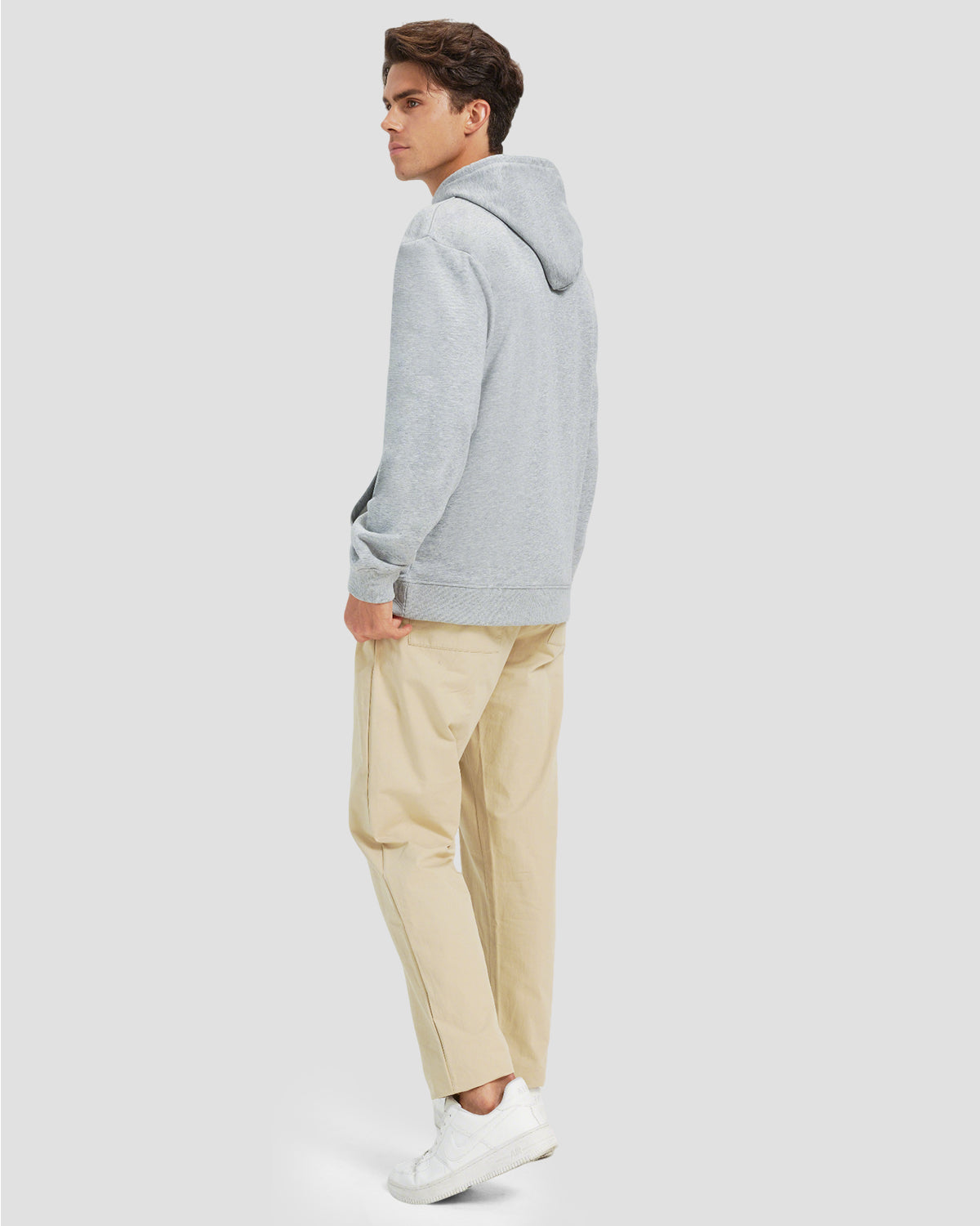 Tall Men's Hoodie Long Fit Pullover Sweatshirt