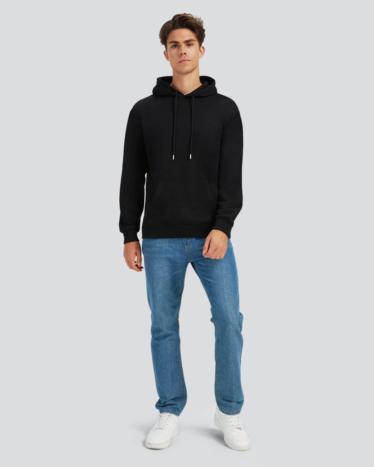 Tall Men's Hoodie Long Fit Pullover Sweatshirt
