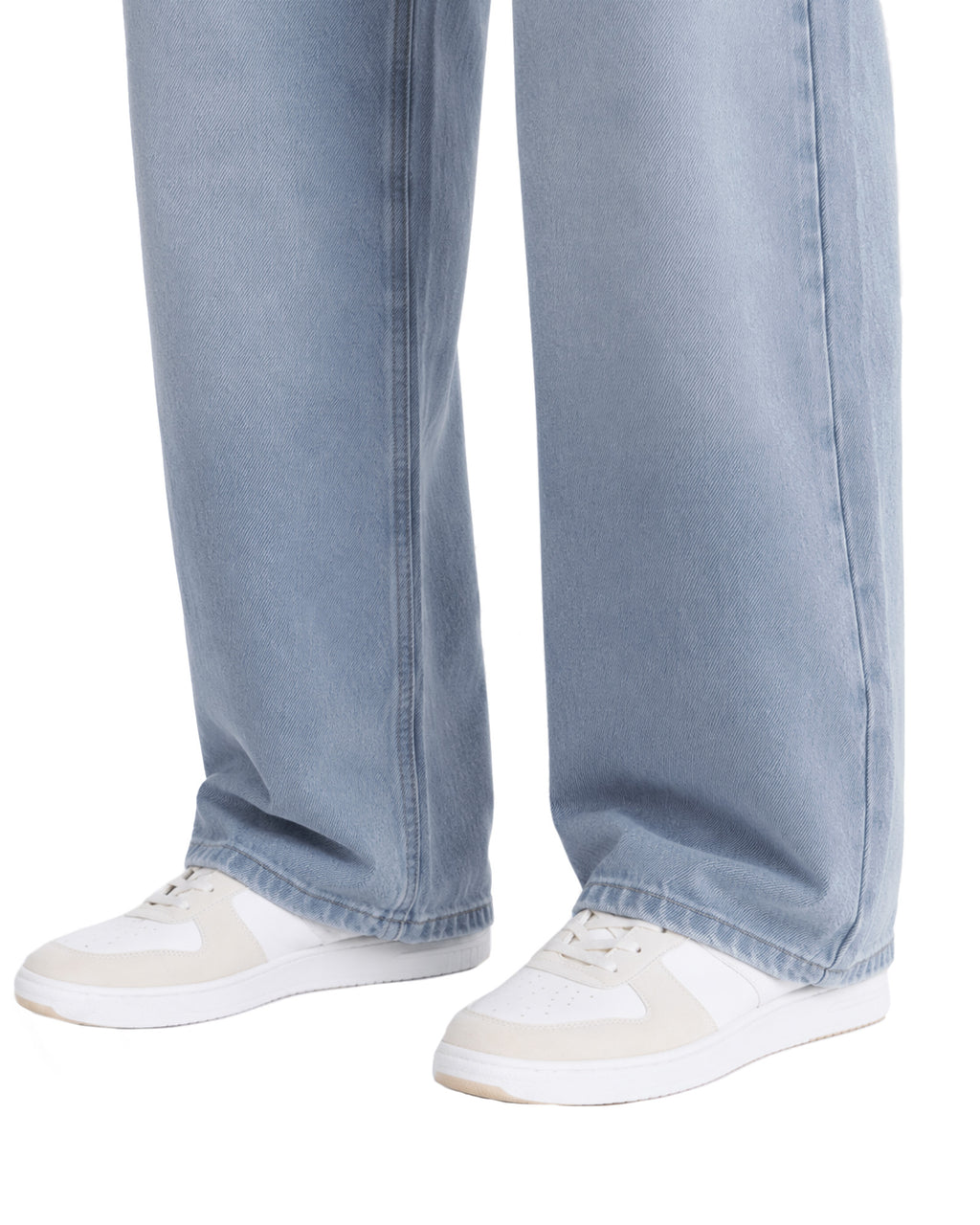 Tall Men's Baggy Jeans 33/35 Inseam Loose Fit Denim