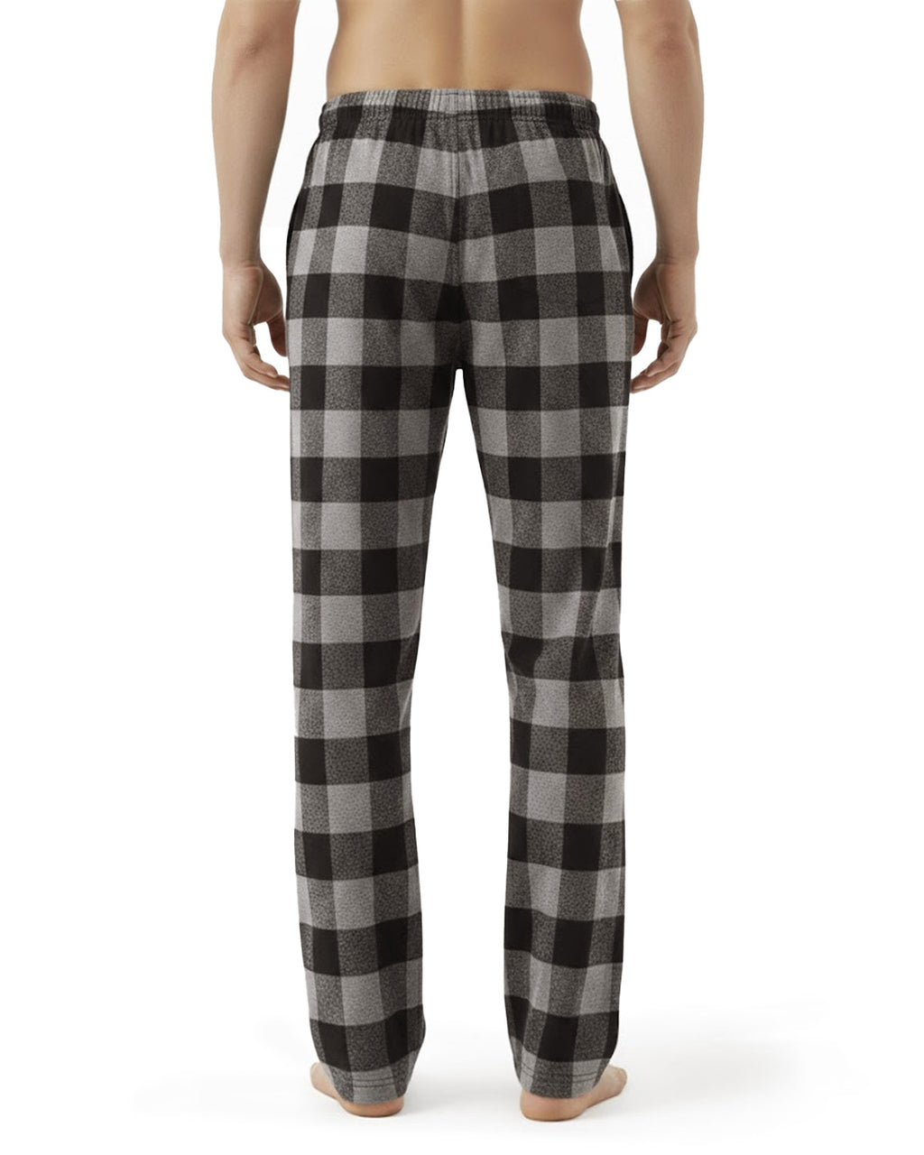 Tall Men's Pajama Pants with Pockets & Button Fly