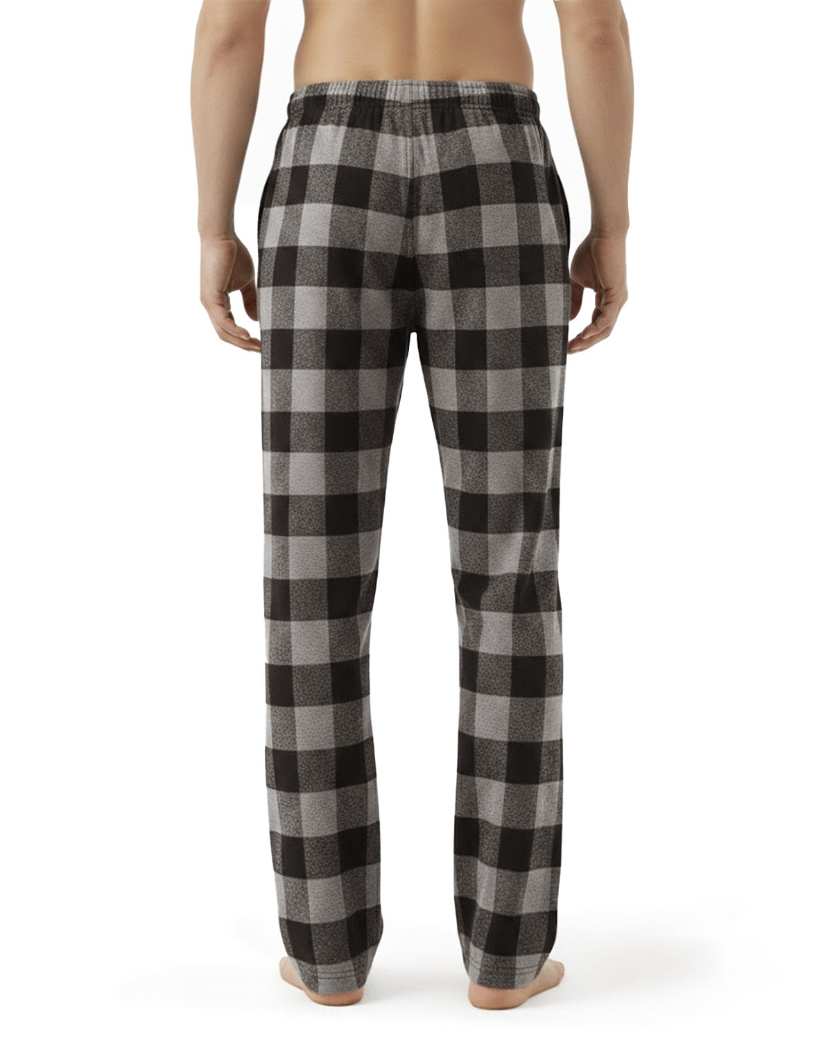 Tall Men's Pajama Pants with Pockets & Button Fly