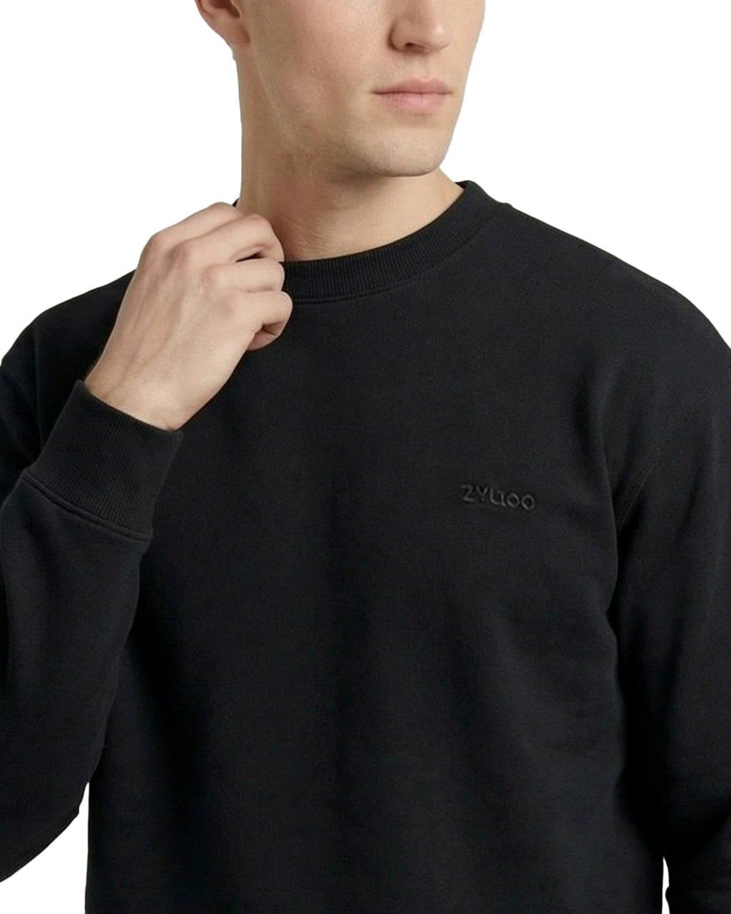 Tall Men's Crewneck Pullover Sweatshirt Long Fit