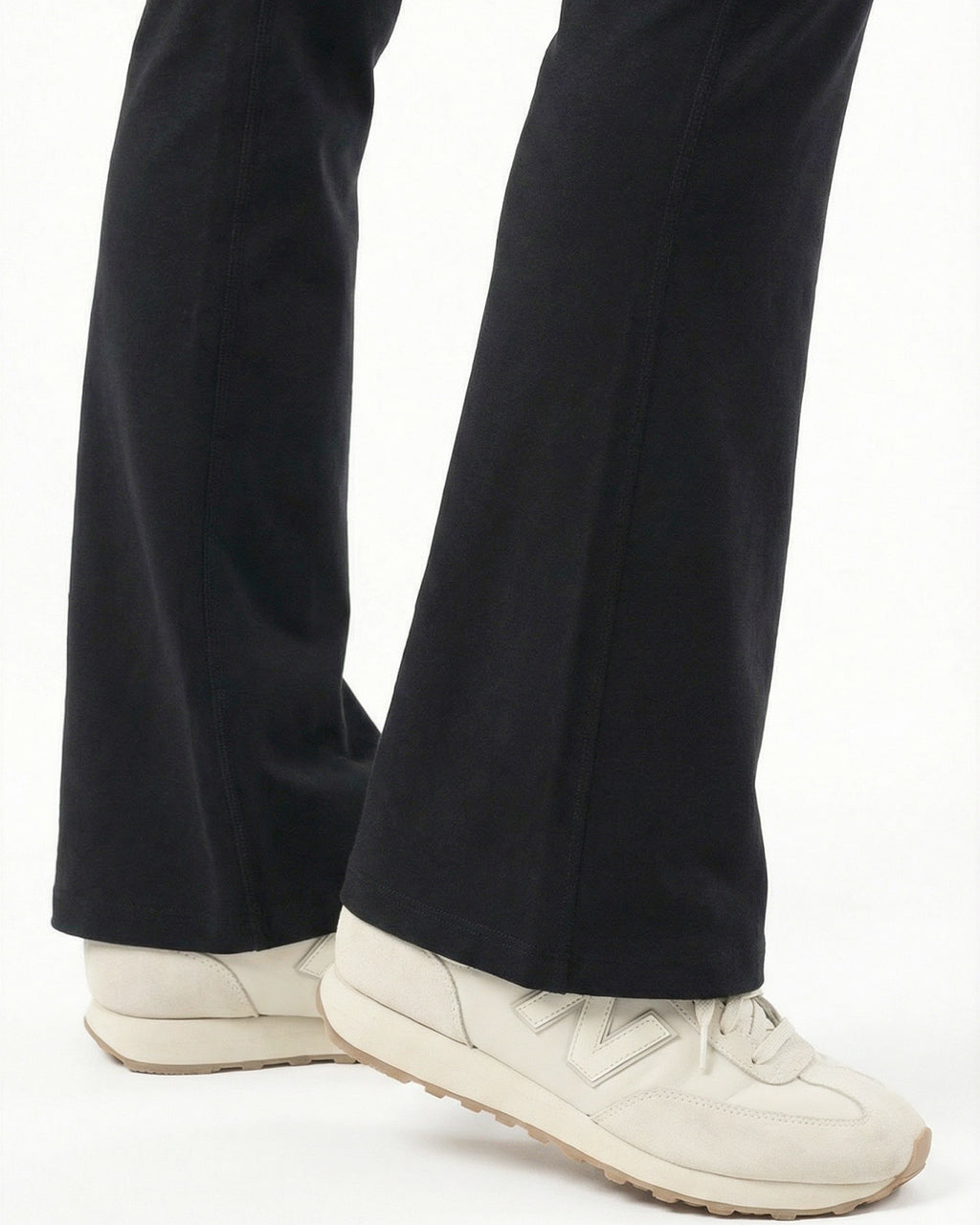 Tall Women's Cotton Flare Leggings with Side Pocket