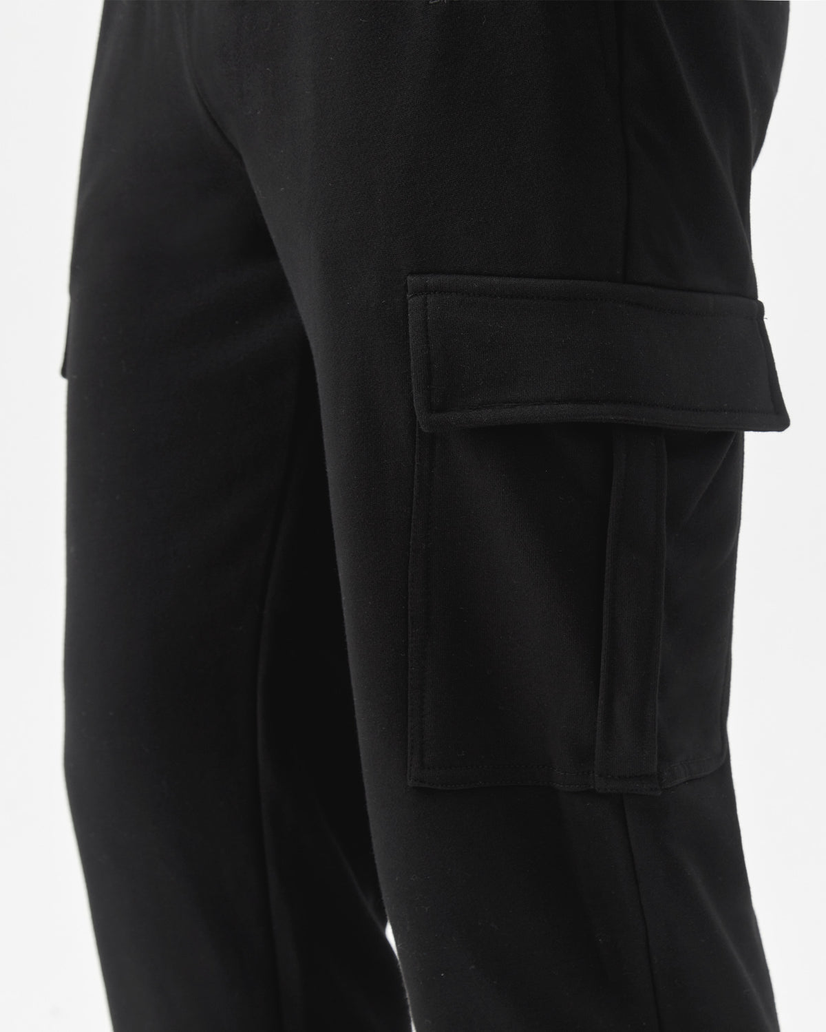 Tall Men's Cargo Sweatpants 33"/35" Inseam Straight Leg with Pockets