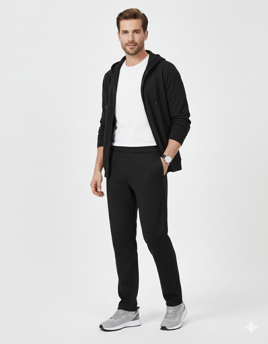 Tall Men's Sweatpants 34"/36" Inseam Straight Leg with Pockets