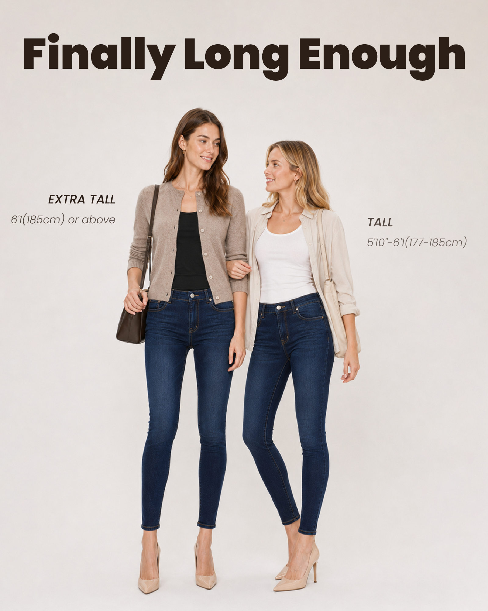 Tall Women's Stretch Skinny Jeans